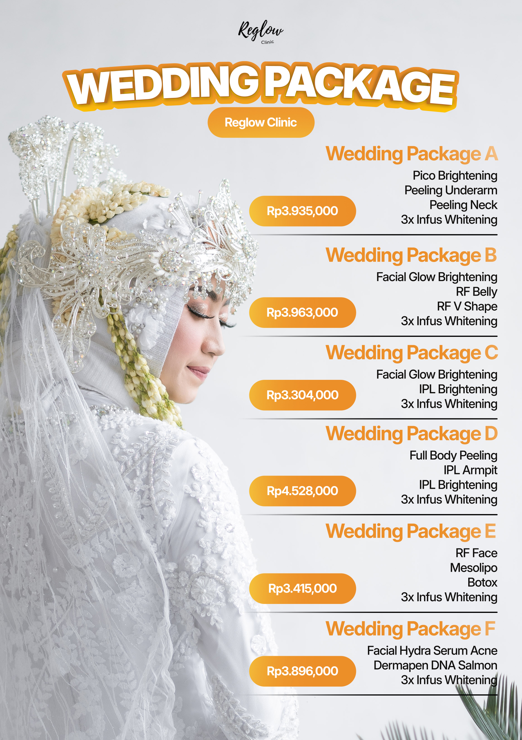 TREATMENT WEDDING PACKAGE BEKASI
